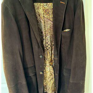 Robert Graham Suede Blazer - Men's size 44
